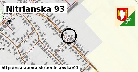 Nitrianska 93, Šaľa