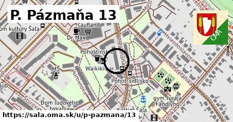 P. Pázmaňa 13, Šaľa