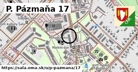 P. Pázmaňa 17, Šaľa