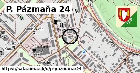 P. Pázmaňa 24, Šaľa