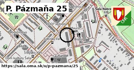 P. Pázmaňa 25, Šaľa