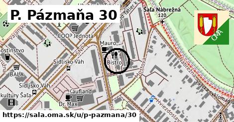 P. Pázmaňa 30, Šaľa