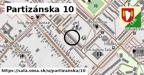 Partizánska 10, Šaľa