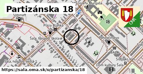 Partizánska 18, Šaľa