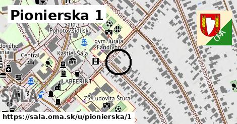 Pionierska 1, Šaľa