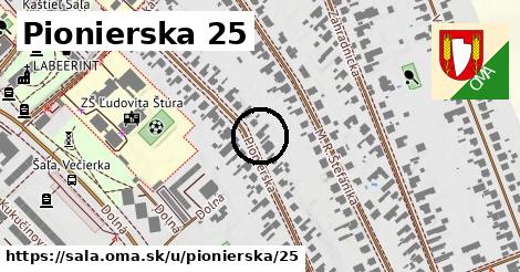 Pionierska 25, Šaľa