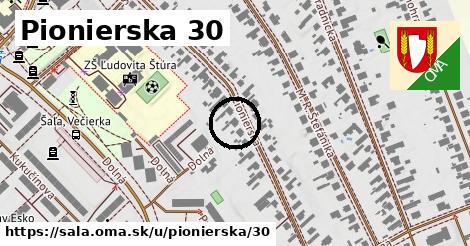 Pionierska 30, Šaľa