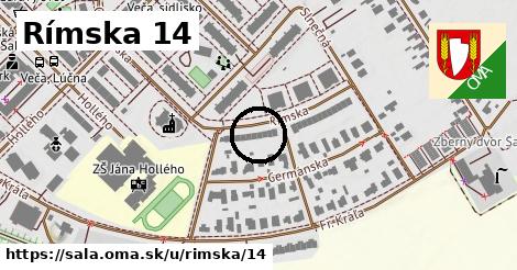 Rímska 14, Šaľa