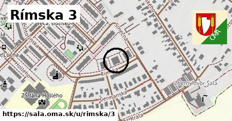 Rímska 3, Šaľa