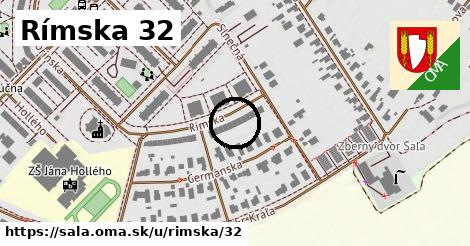 Rímska 32, Šaľa