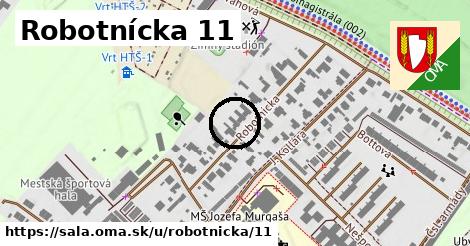 Robotnícka 11, Šaľa