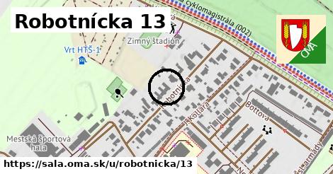 Robotnícka 13, Šaľa