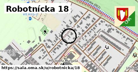 Robotnícka 18, Šaľa