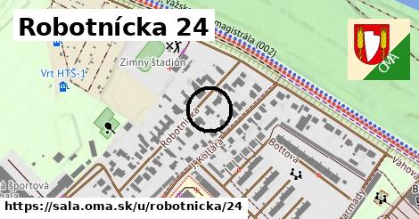 Robotnícka 24, Šaľa