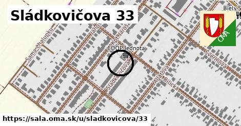 Sládkovičova 33, Šaľa