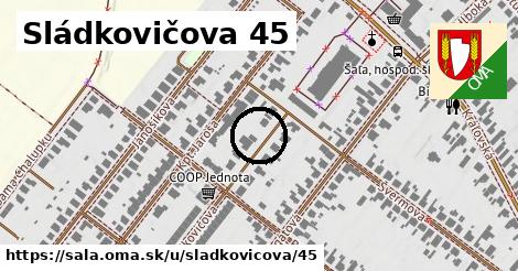 Sládkovičova 45, Šaľa