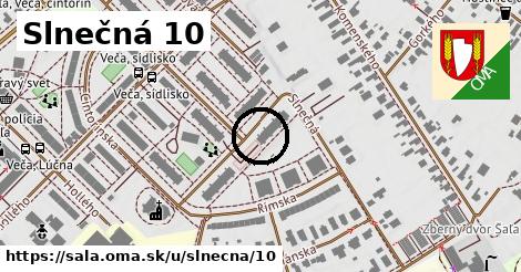 Slnečná 10, Šaľa