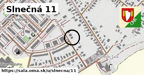 Slnečná 11, Šaľa