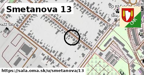 Smetanova 13, Šaľa