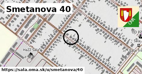 Smetanova 40, Šaľa