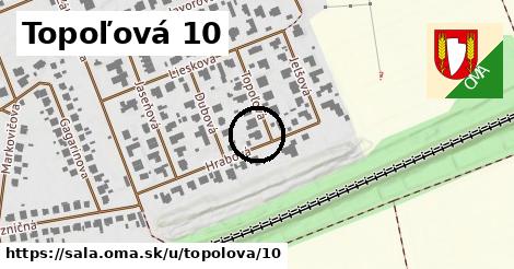 Topoľová 10, Šaľa