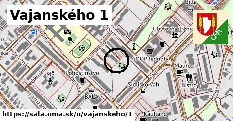 Vajanského 1, Šaľa