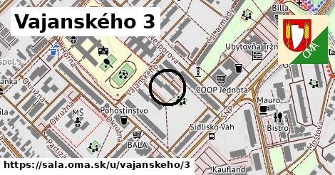 Vajanského 3, Šaľa