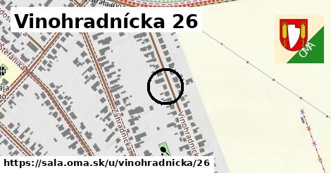 Vinohradnícka 26, Šaľa