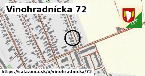 Vinohradnícka 72, Šaľa