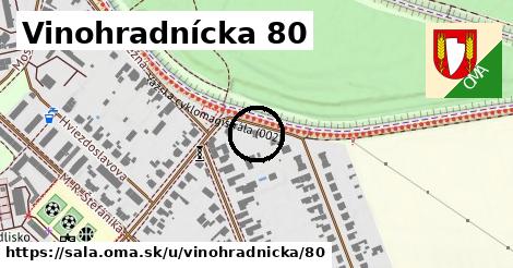 Vinohradnícka 80, Šaľa