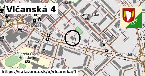 Vlčanská 4, Šaľa
