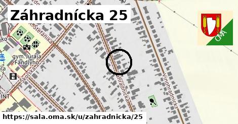 Záhradnícka 25, Šaľa