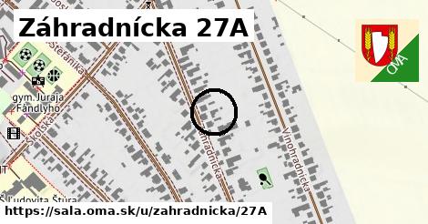 Záhradnícka 27A, Šaľa