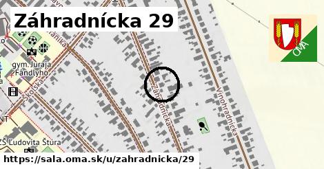 Záhradnícka 29, Šaľa