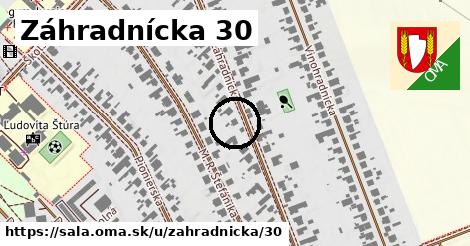 Záhradnícka 30, Šaľa