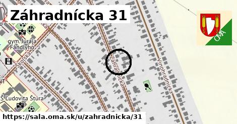 Záhradnícka 31, Šaľa