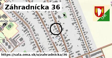 Záhradnícka 36, Šaľa