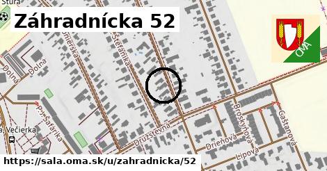 Záhradnícka 52, Šaľa