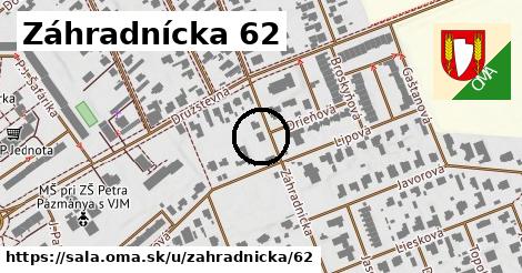 Záhradnícka 62, Šaľa