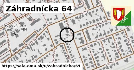 Záhradnícka 64, Šaľa