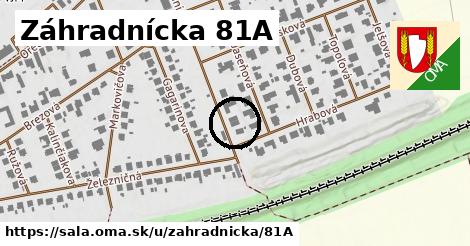 Záhradnícka 81A, Šaľa