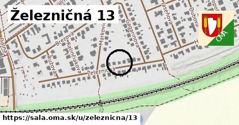 Železničná 13, Šaľa