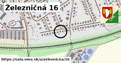 Železničná 16, Šaľa