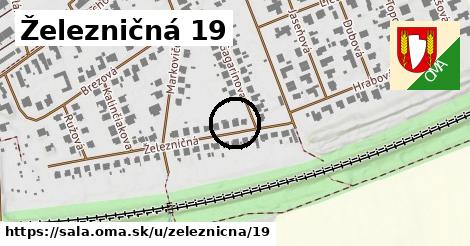 Železničná 19, Šaľa