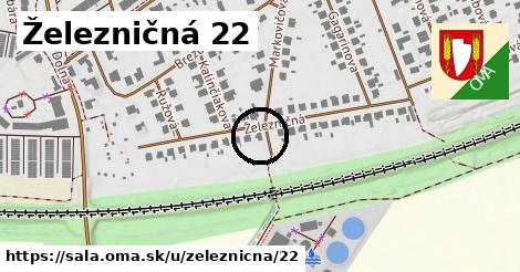 Železničná 22, Šaľa