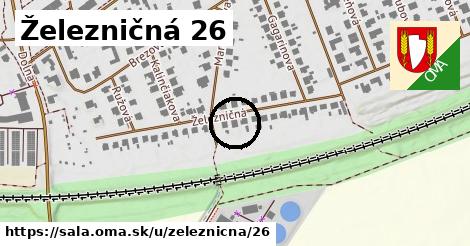 Železničná 26, Šaľa