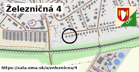 Železničná 4, Šaľa