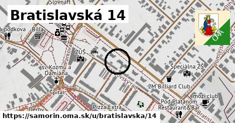 Bratislavská 14, Šamorín