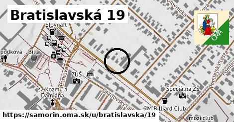 Bratislavská 19, Šamorín