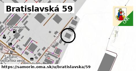 Bratislavská 59, Šamorín